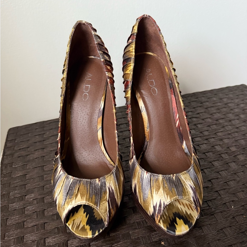 Aldo Women's Heels with Bold Multicolor Design